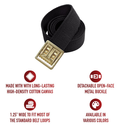 Rothco Military Web Belts With Open Face Buckle