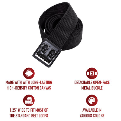 Rothco Military Web Belts With Open Face Buckle