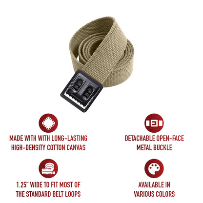 Rothco Military Web Belts With Open Face Buckle