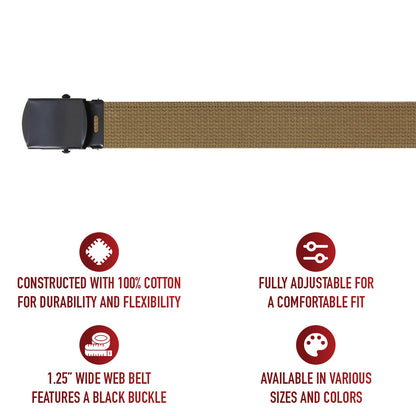 Web Belts With Buckle