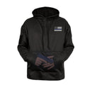 Rothco Honor and Respect Thin Blue Line Concealed Carry Hoodie - Black - Tactical Choice Plus