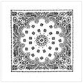 Rothco Trainmen Paisley Bandana – Extra-Large 27” X 27