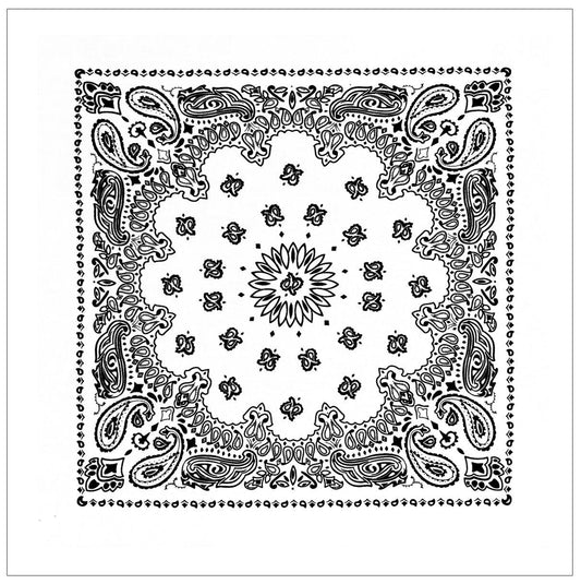 Trainmen Paisley Bandana – Extra-Large 27” X 27" - Tactical Choice Plus