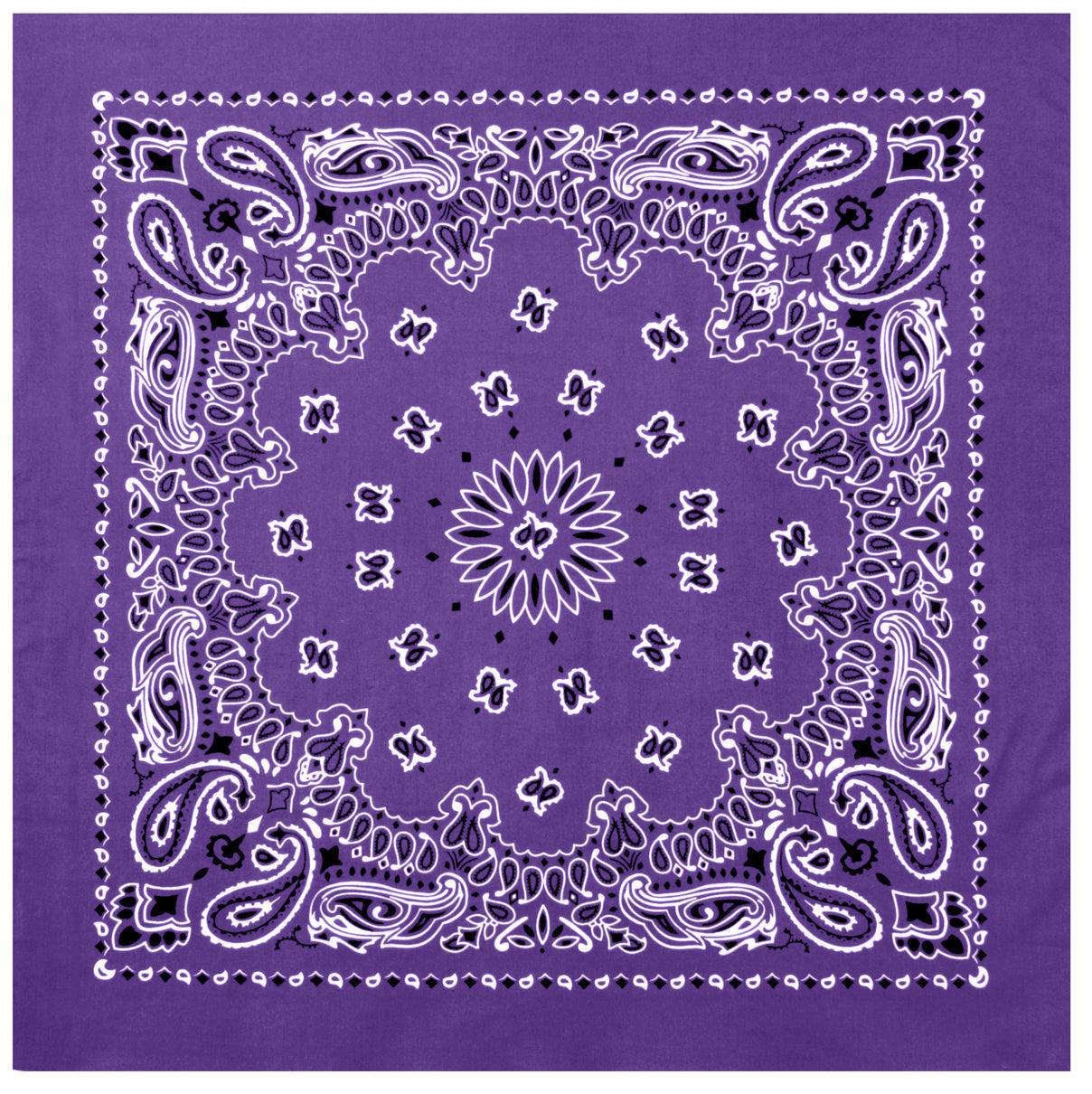 Trainmen Paisley Bandana – Extra-Large 27” X 27" - Tactical Choice Plus