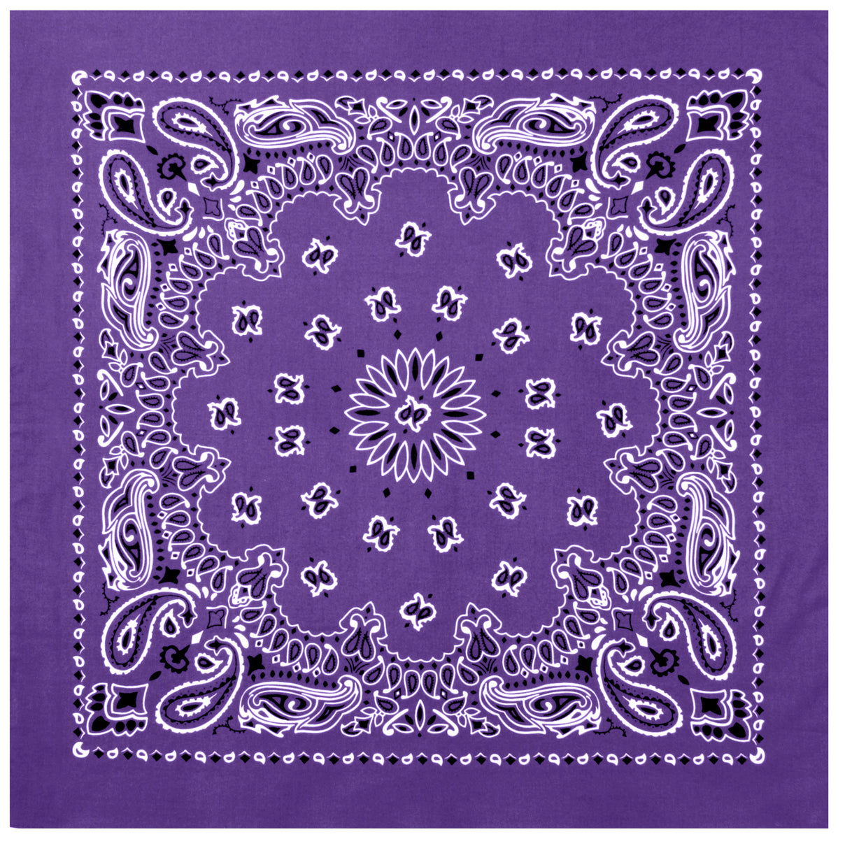 Rothco Trainmen Paisley Bandana – Extra-Large 27” X 27" - Tactical Choice Plus