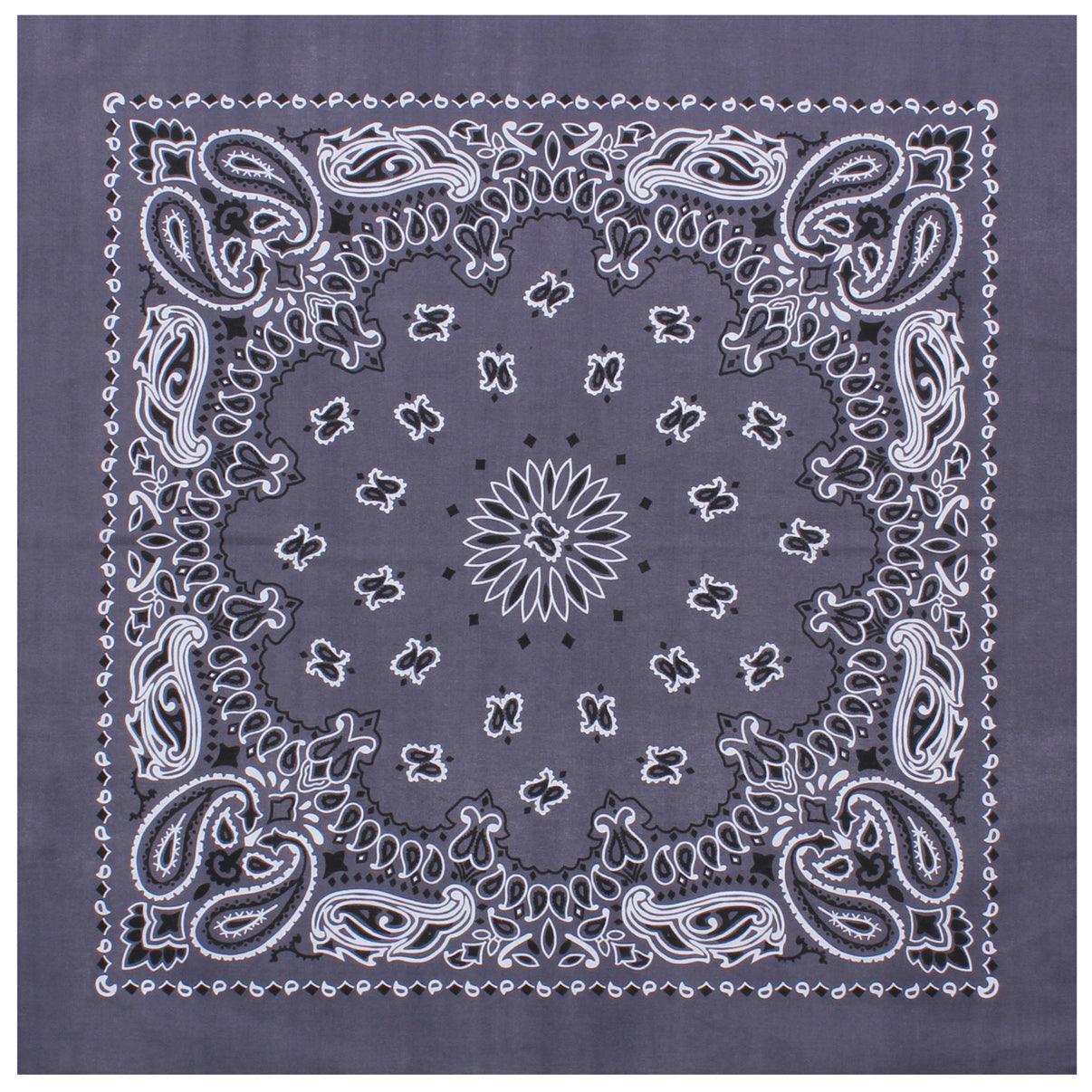 Trainmen Paisley Bandana – Extra-Large 27” X 27" - Tactical Choice Plus