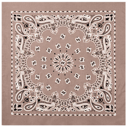 Trainmen Paisley Bandana – Extra-Large 27” X 27" - Tactical Choice Plus