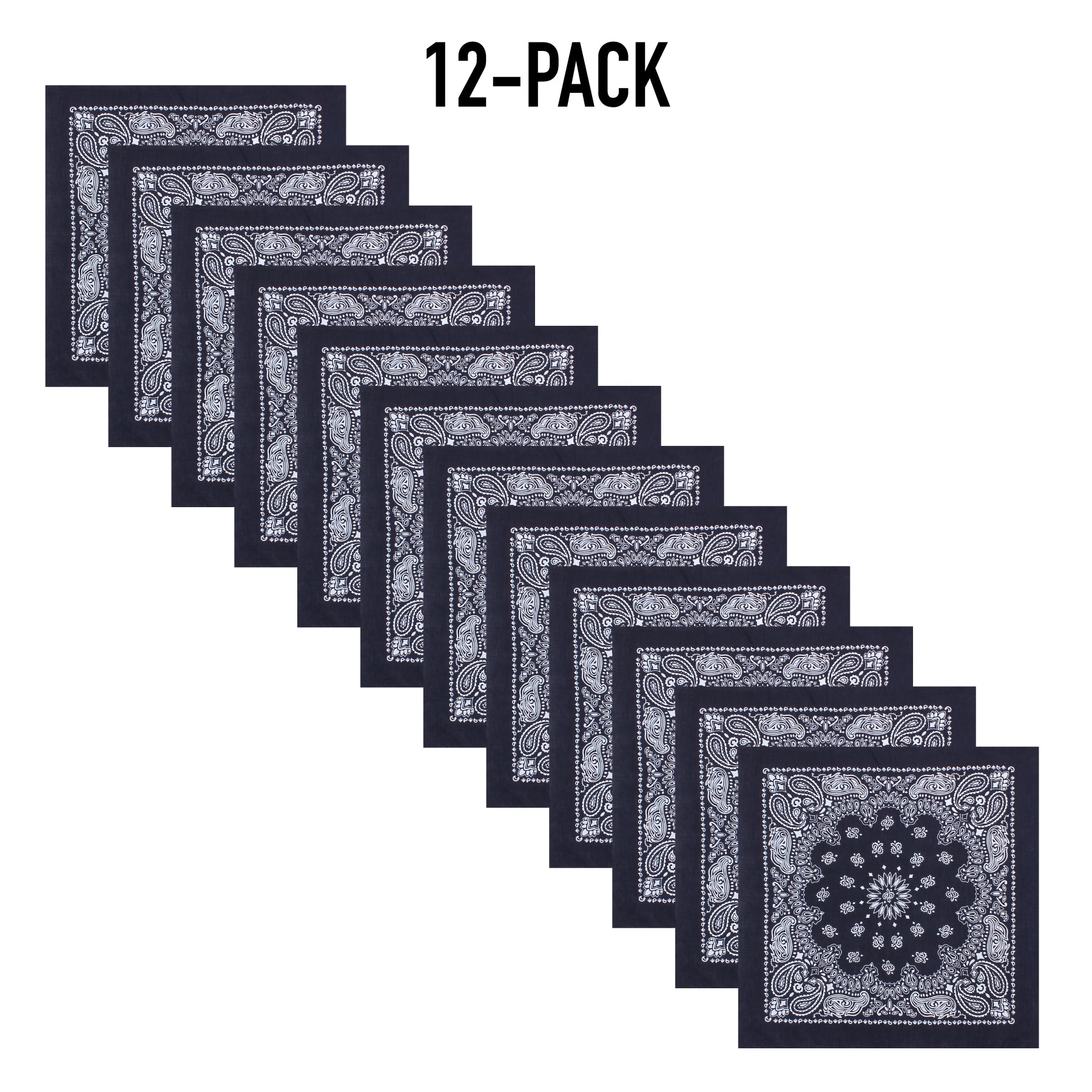 Rothco Trainmen Paisley Bandana – Extra-Large 27” X 27" - Tactical Choice Plus