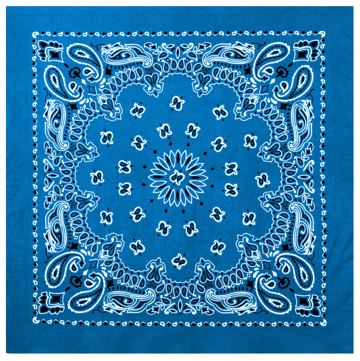 Trainmen Paisley Bandana – Extra-Large 27” X 27" - Tactical Choice Plus