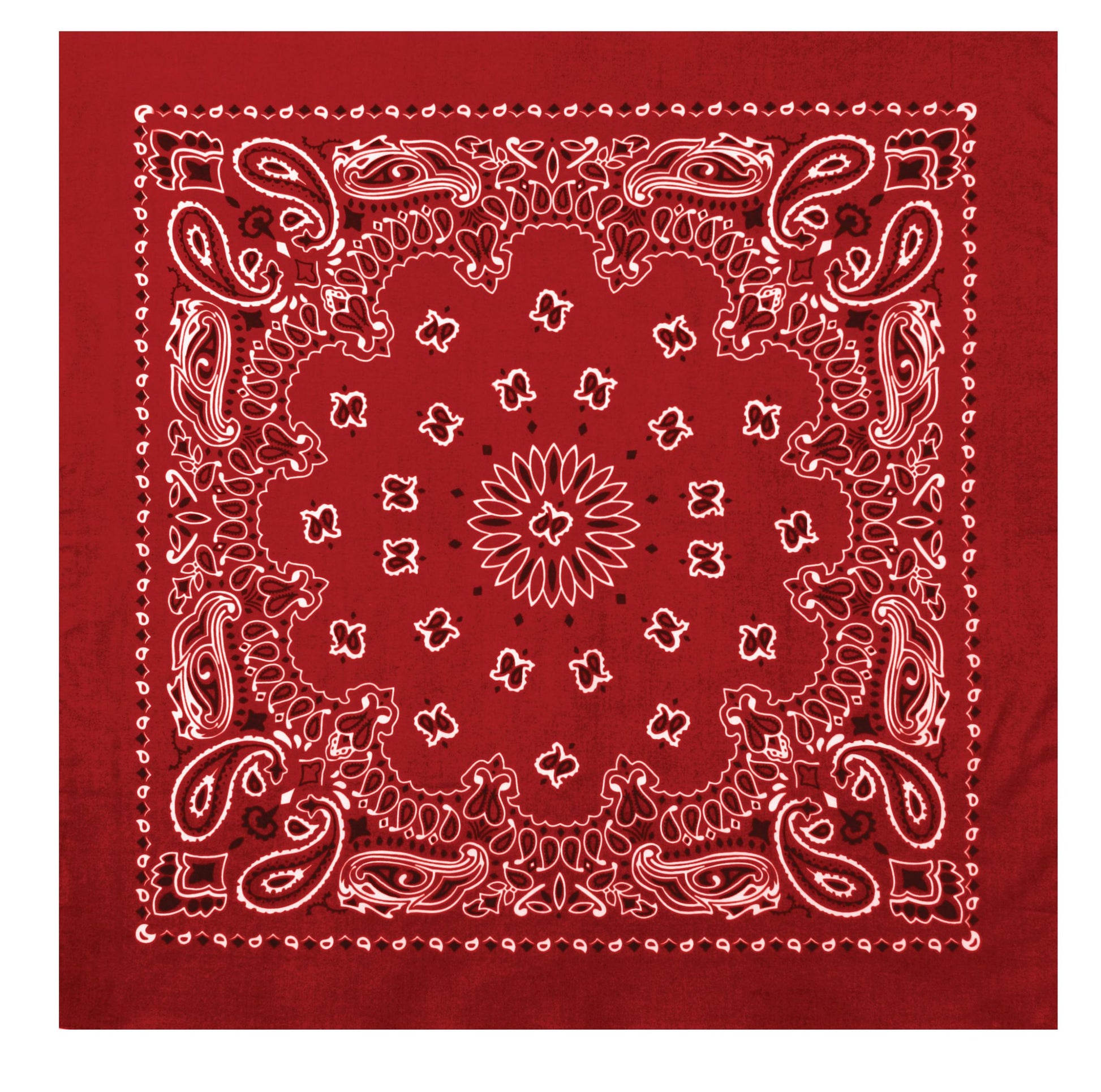 Rothco Trainmen Paisley Bandana – Extra-Large 27” X 27" - Tactical Choice Plus