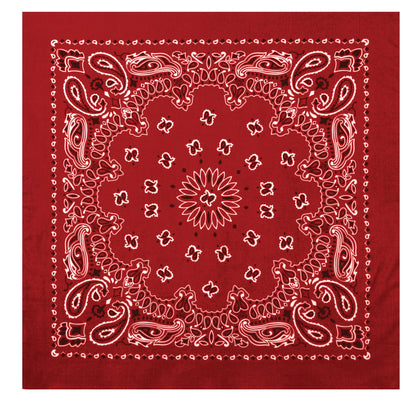 Trainmen Paisley Bandana – Extra-Large 27” X 27" - Tactical Choice Plus
