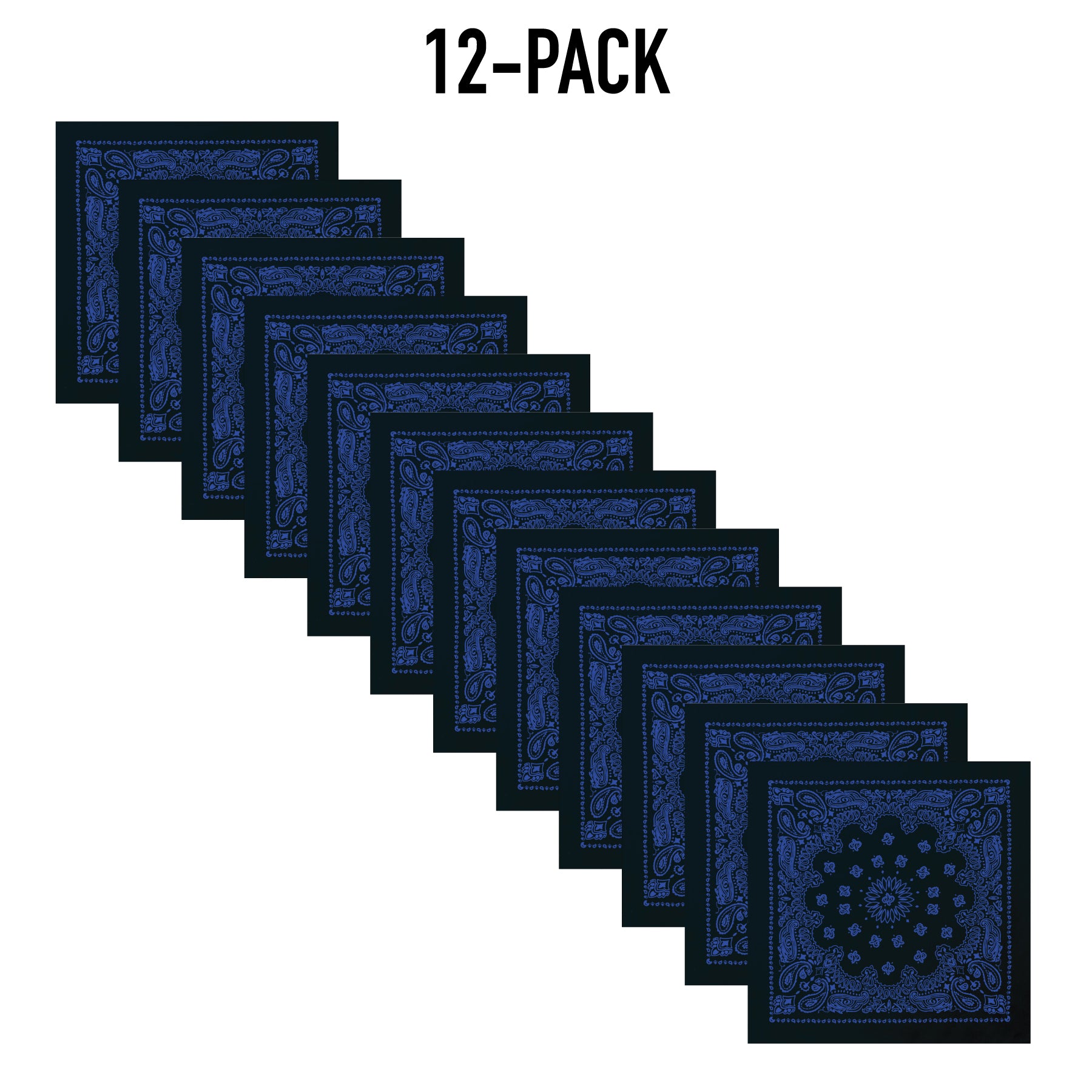 Rothco Trainmen Paisley Bandana – Extra-Large 27” X 27" - Tactical Choice Plus