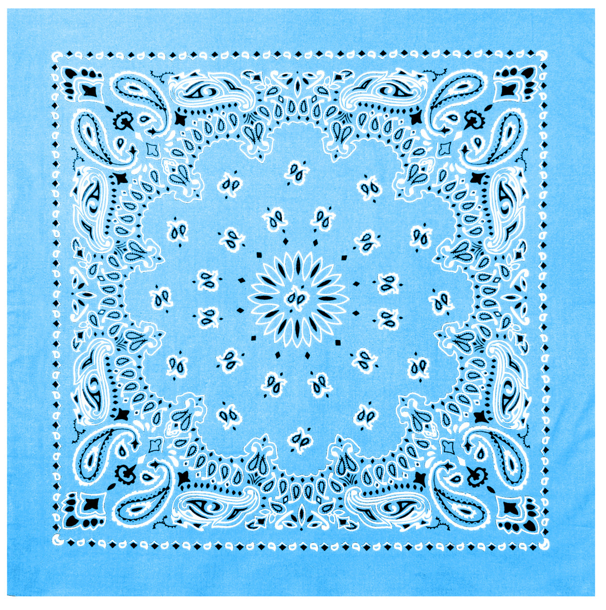 Rothco Trainmen Paisley Bandana – Extra-Large 27” X 27" - Tactical Choice Plus