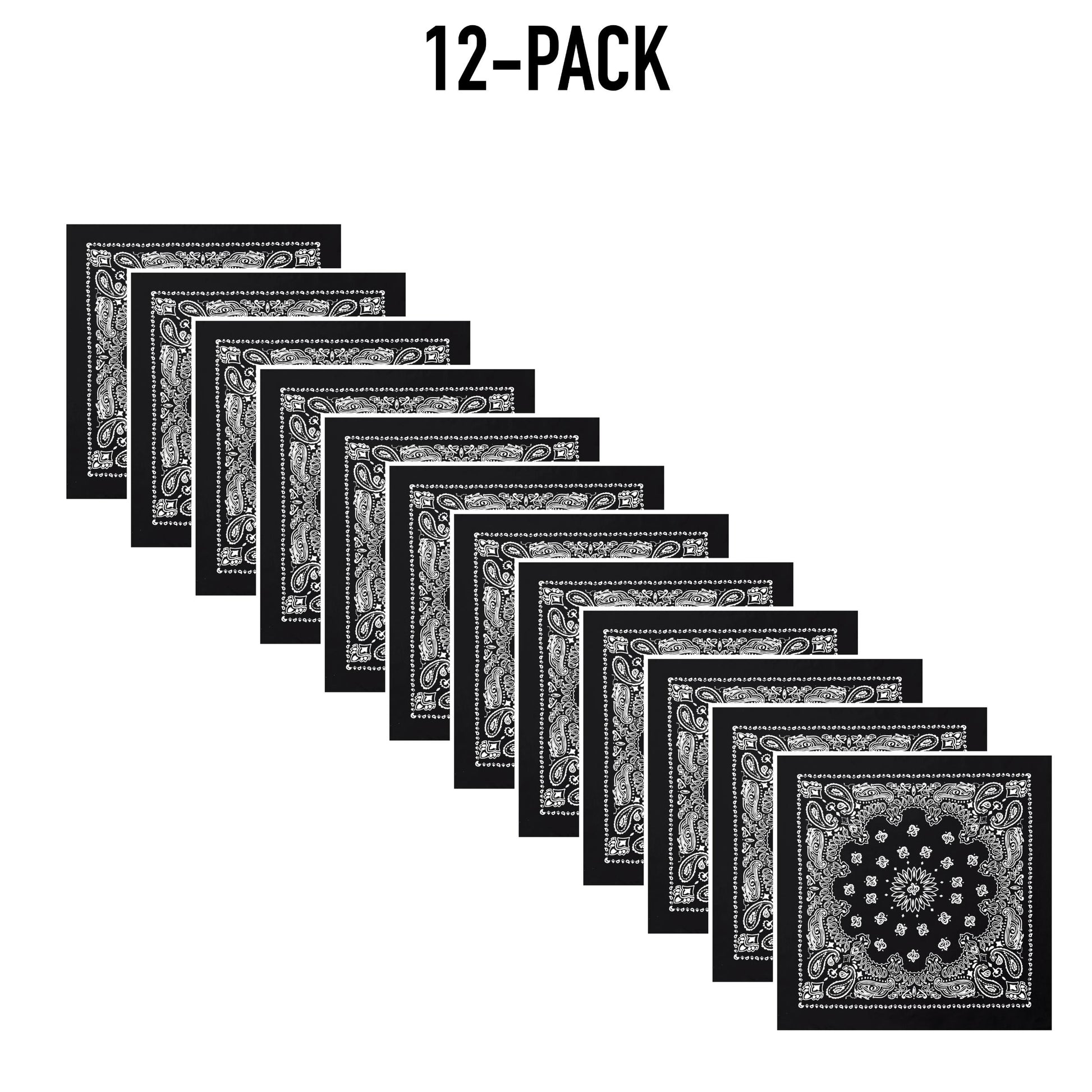 Rothco Trainmen Paisley Bandana – Extra-Large 27” X 27" - Tactical Choice Plus