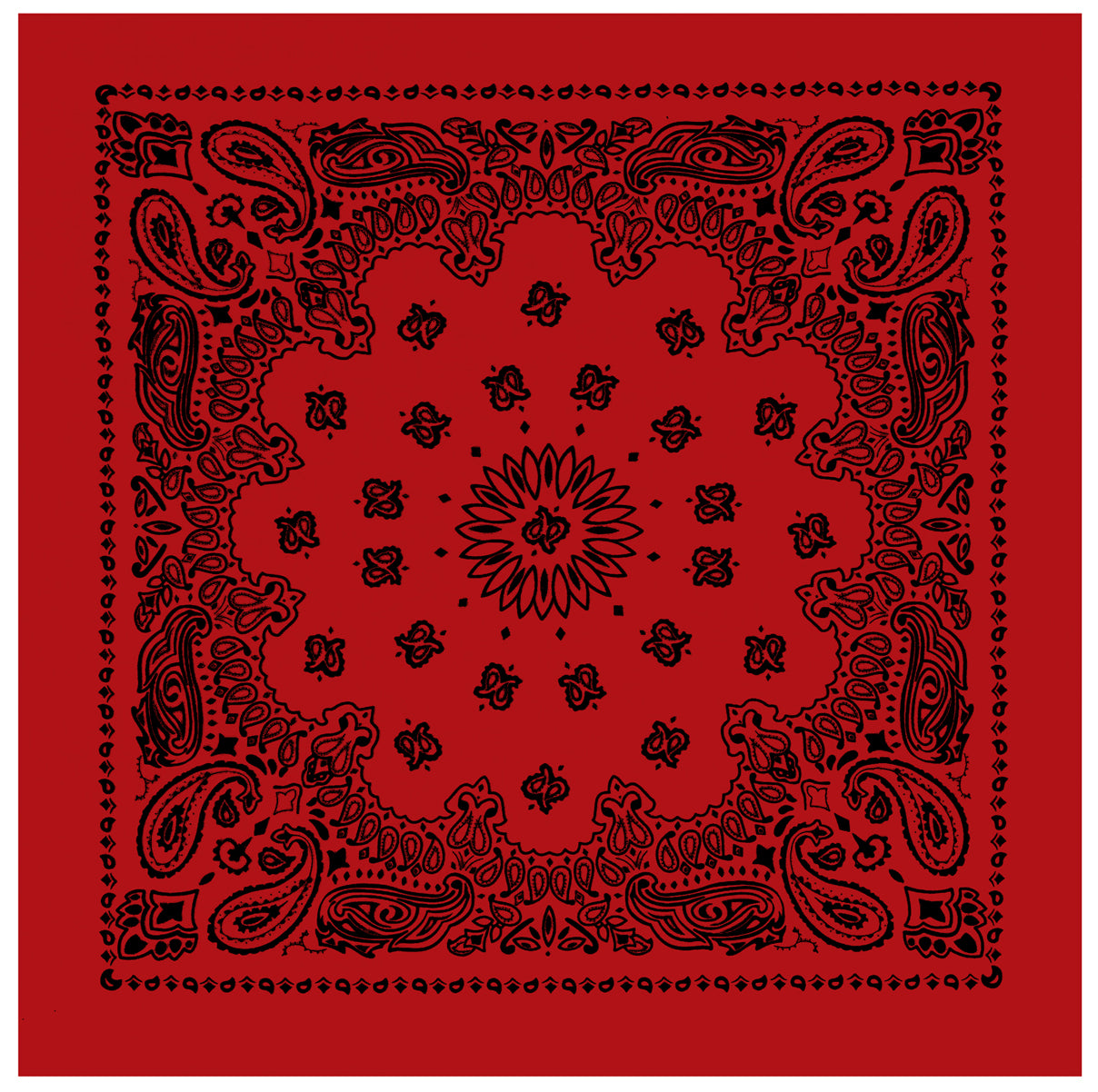 Rothco Trainmen Paisley Bandana – Extra-Large 27” X 27" - Tactical Choice Plus