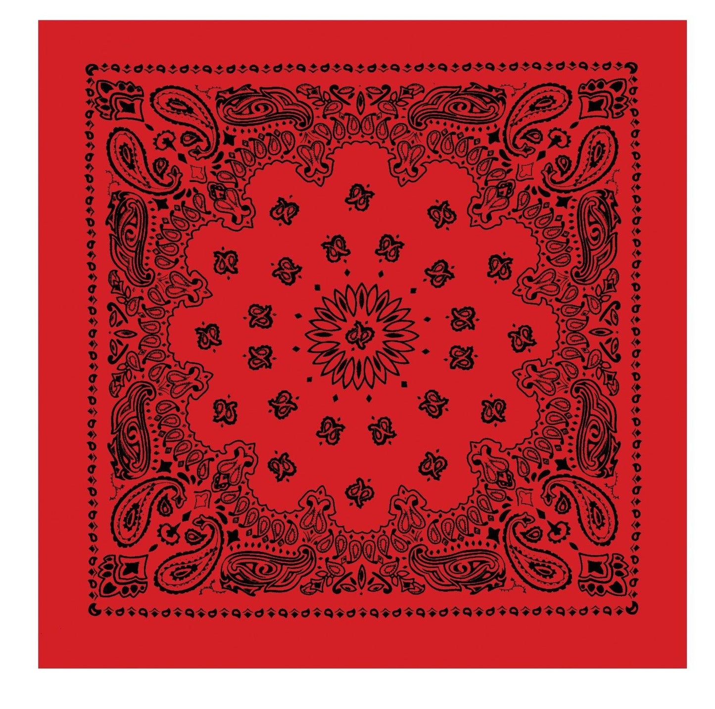 Trainmen Paisley Bandana – Extra-Large 27” X 27" - Tactical Choice Plus