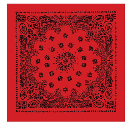 Trainmen Paisley Bandana – Extra-Large 27” X 27" - Tactical Choice Plus