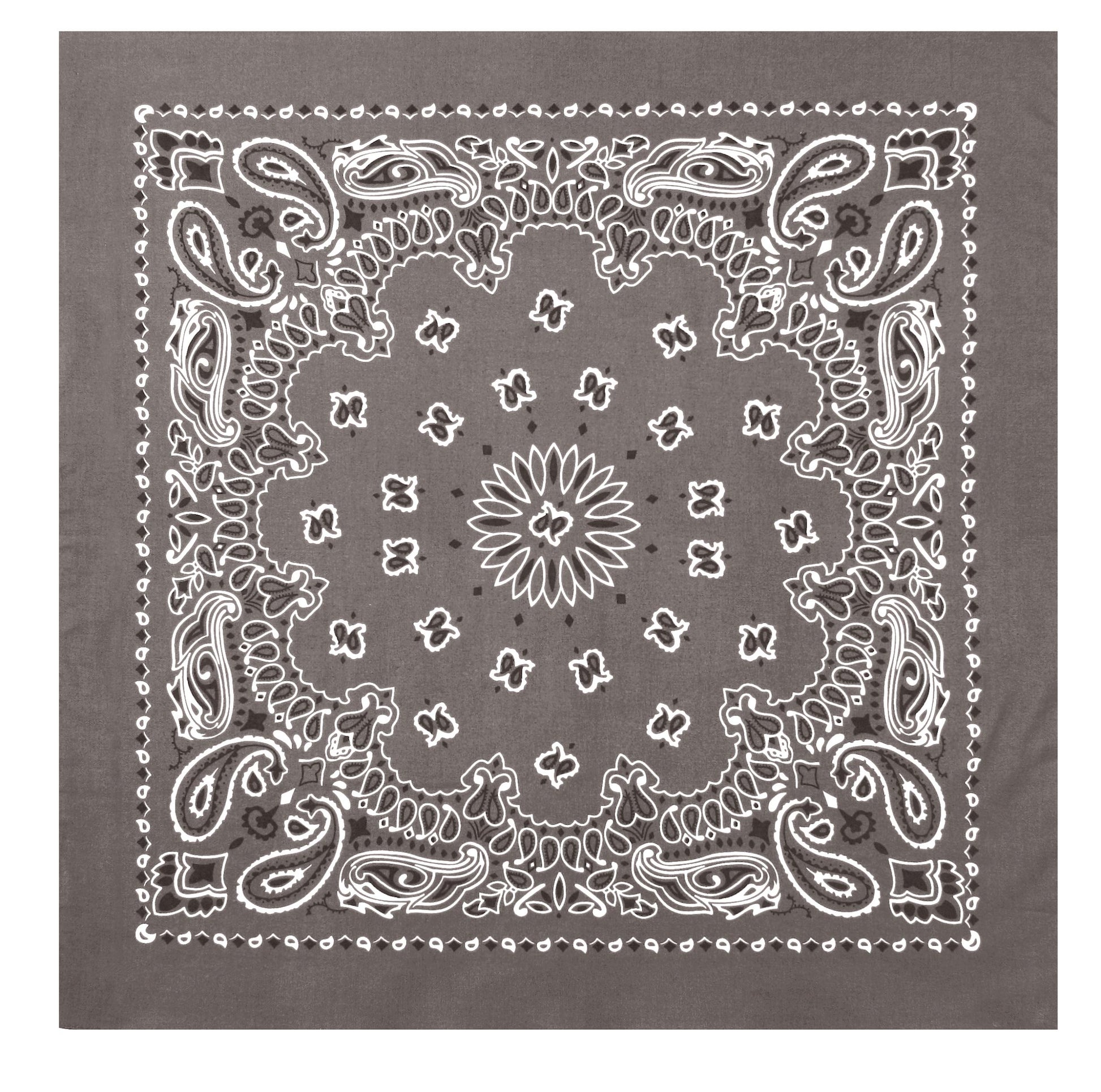 Rothco Trainmen Paisley Bandana – Extra-Large 27” X 27" - Tactical Choice Plus