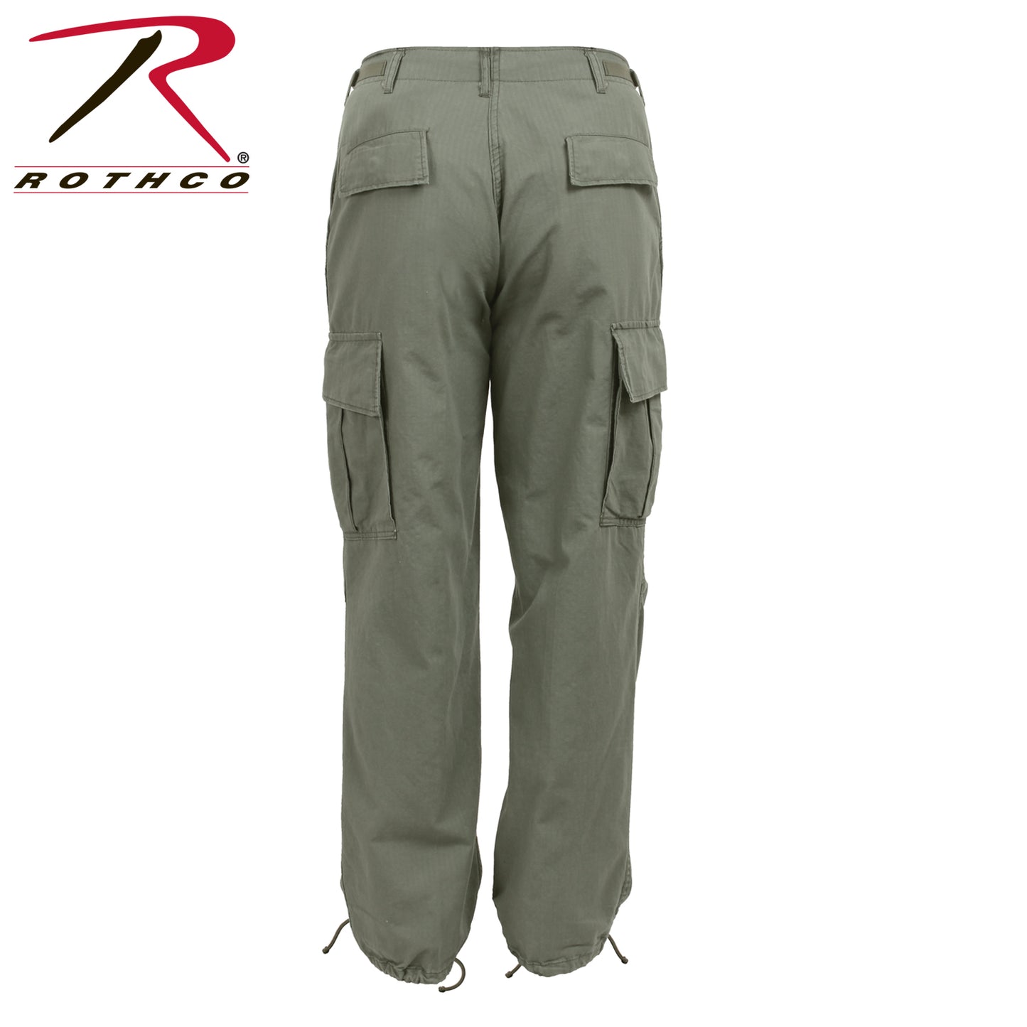 Vintage Vietnam Rip-Stop Fatigue Pants