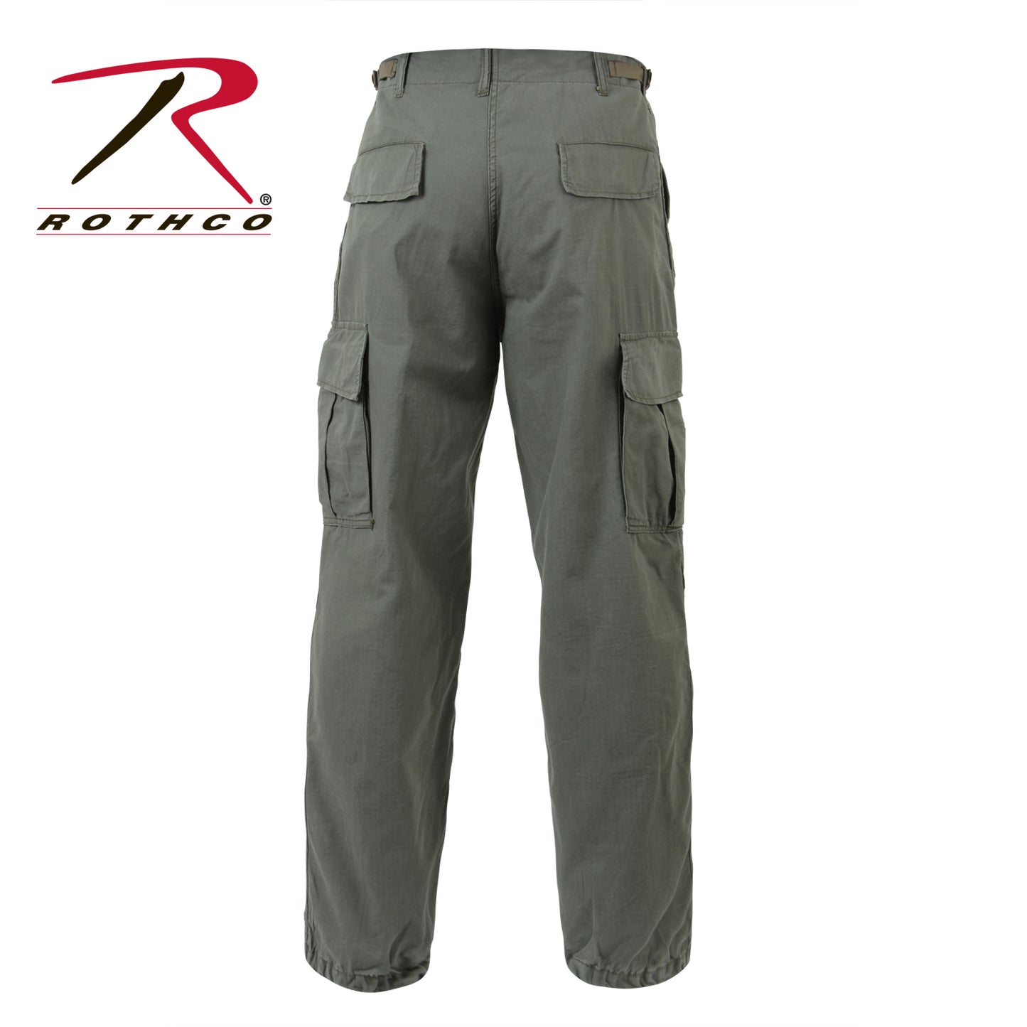 Vintage Vietnam Rip-Stop Fatigue Pants