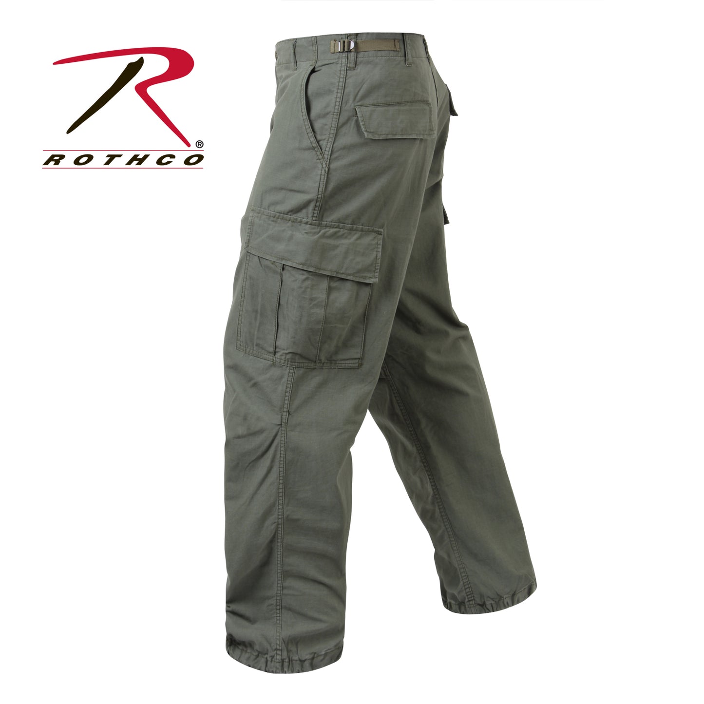 Vintage Vietnam Rip-Stop Fatigue Pants