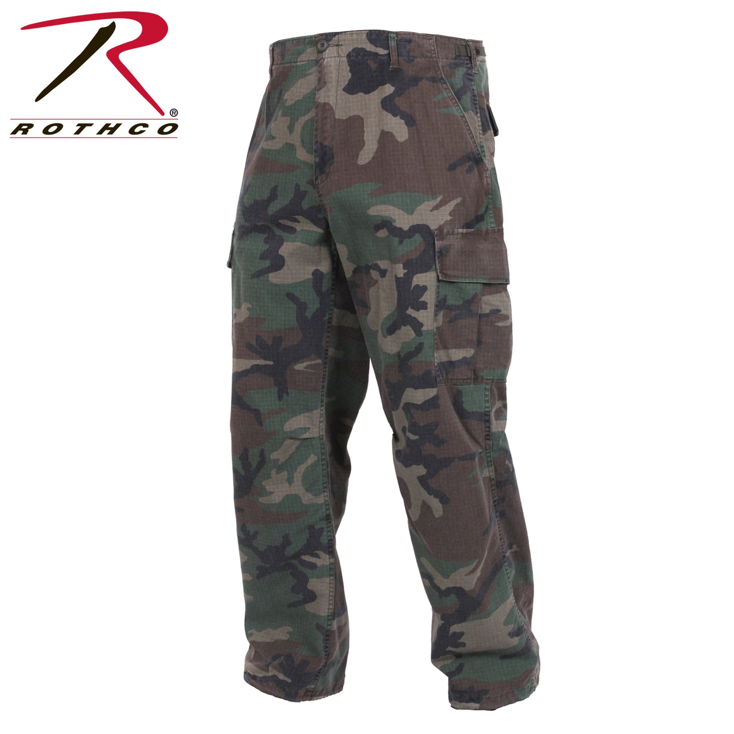 Vintage Vietnam Rip-Stop Fatigue Pants