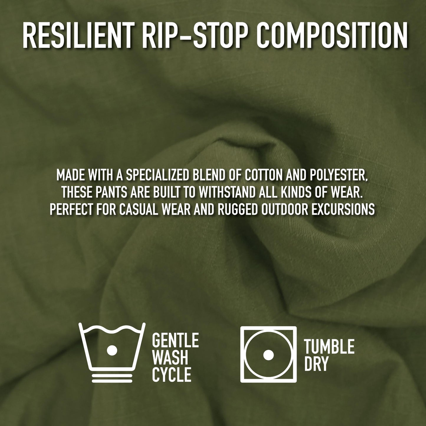 Vintage Vietnam Rip-Stop Fatigue Pants