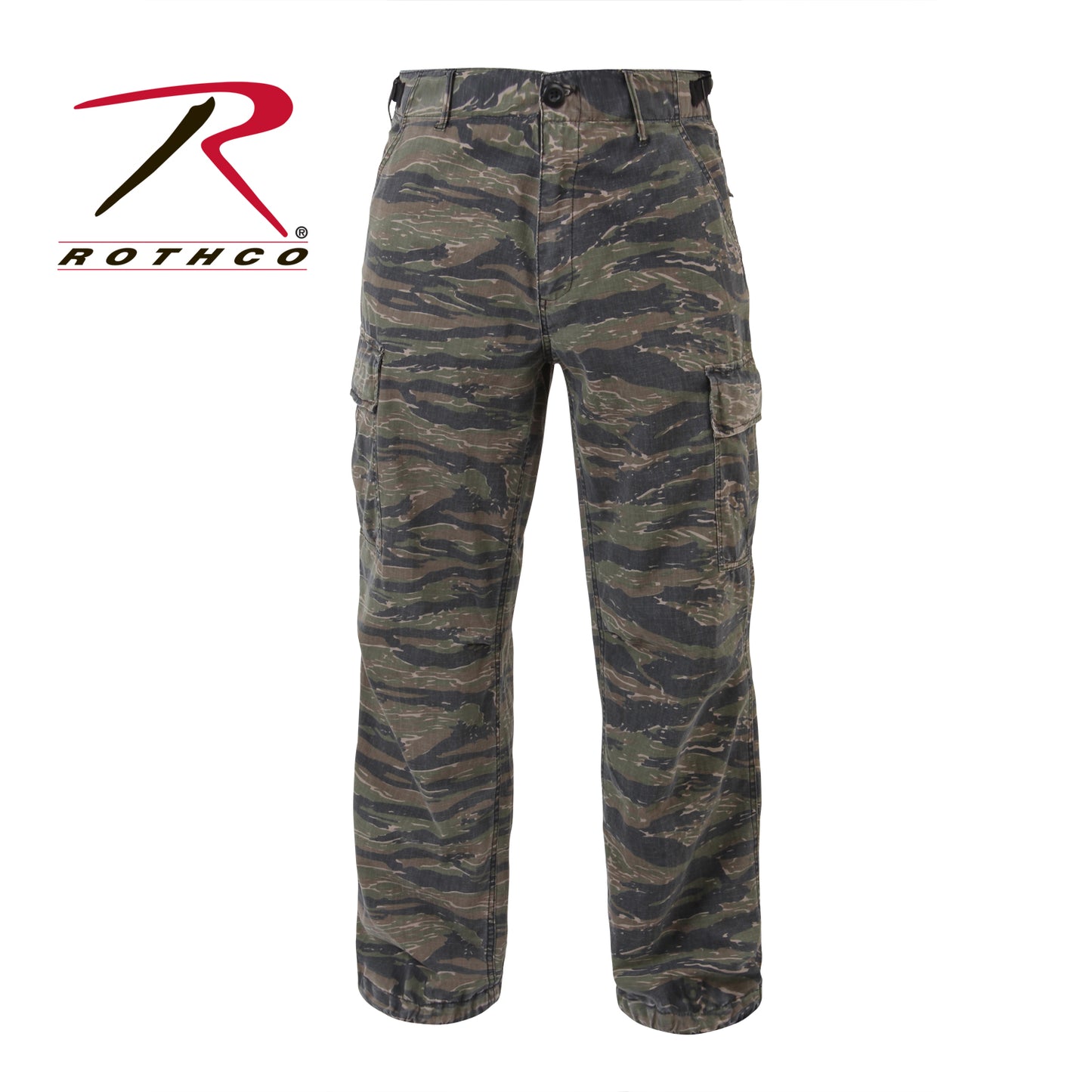 Vintage Vietnam Rip-Stop Fatigue Pants