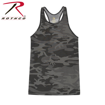 Womens Camo Workout Performance Tank Top