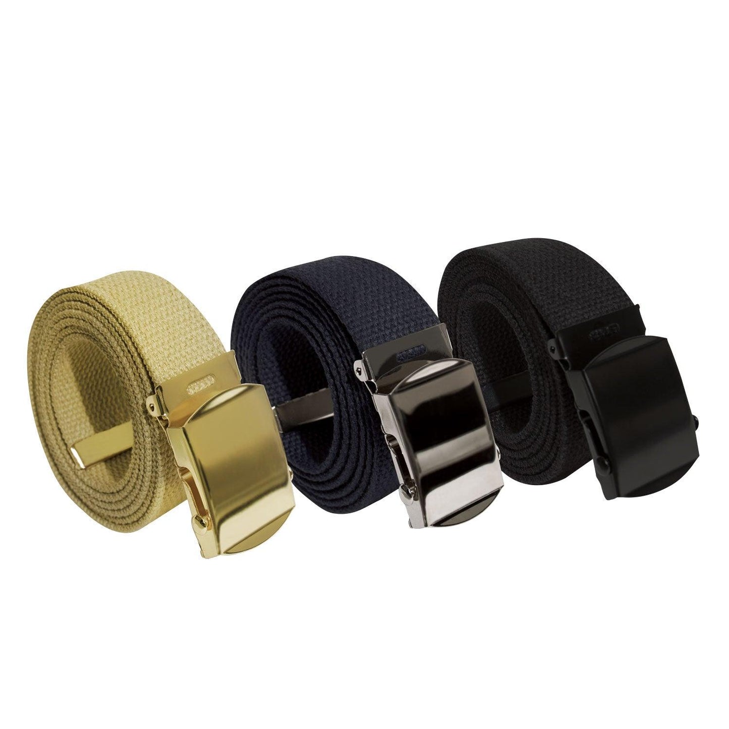 Web Belts In 3 Pack - Tactical Choice Plus
