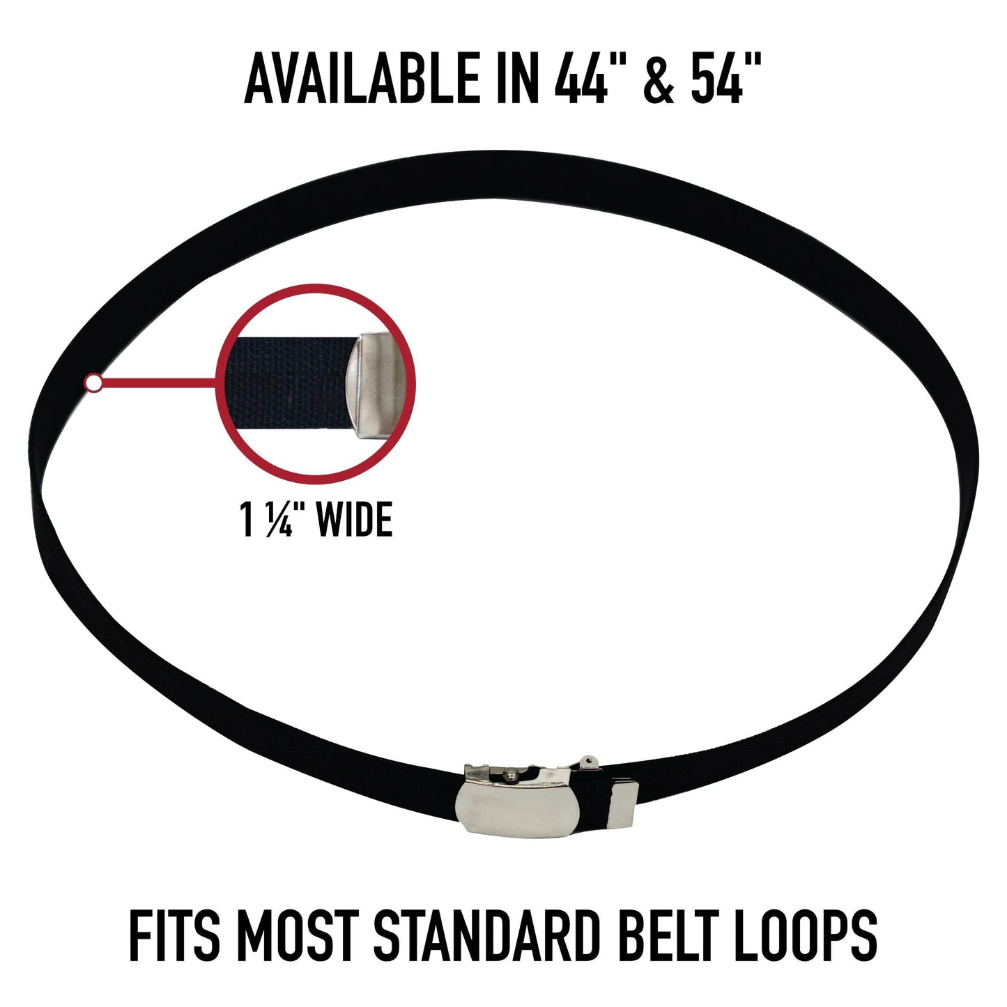 Web Belts In 3 Pack - Tactical Choice Plus