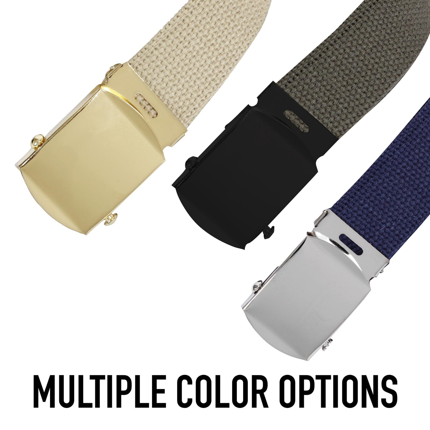Web Belts In 3 Pack - Tactical Choice Plus