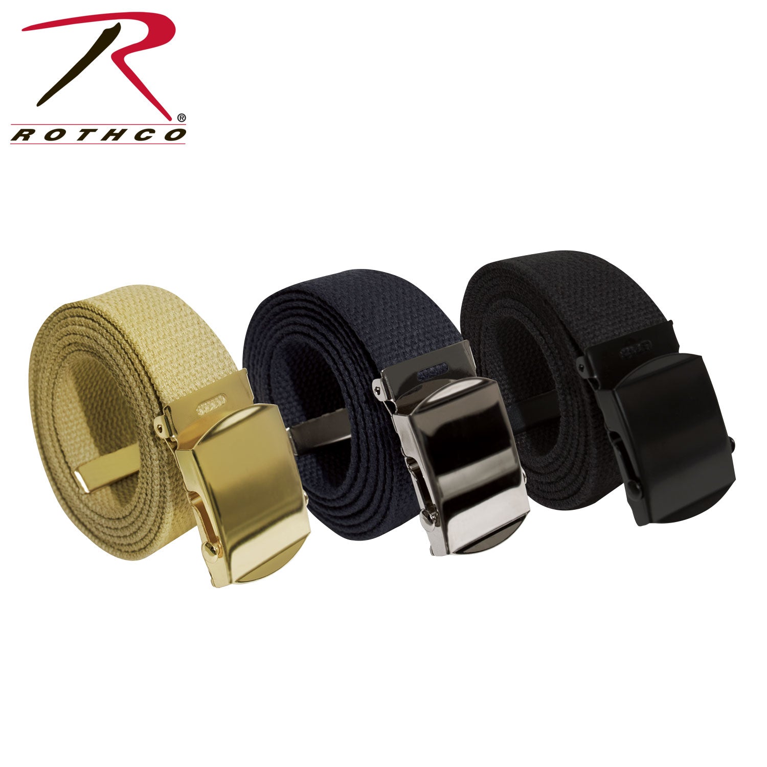 Rothco Web Belts In 3 Pack - Tactical Choice Plus