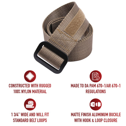 AR 670-1 Compliant Military Riggers Belt