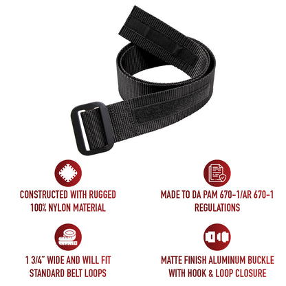 AR 670-1 Compliant Military Riggers Belt