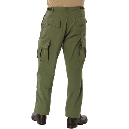 Vintage Vietnam Rip-Stop Fatigue Pants
