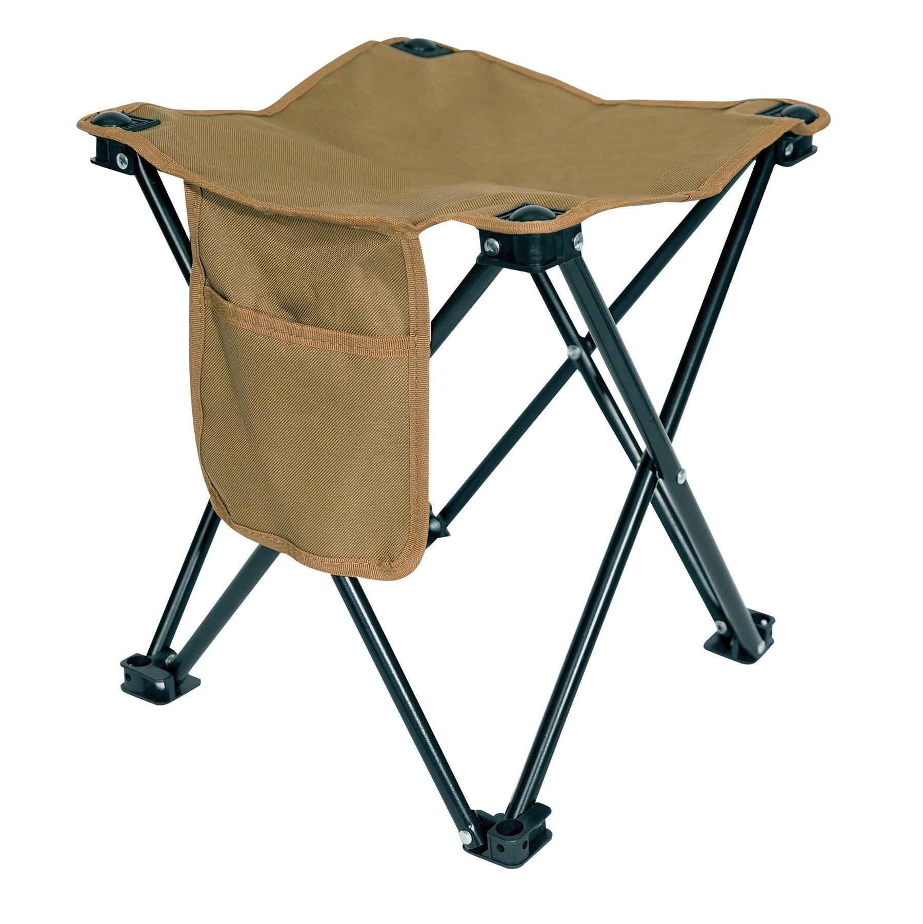 Collapsible 4 Leg Camp Stool - Tactical Choice Plus