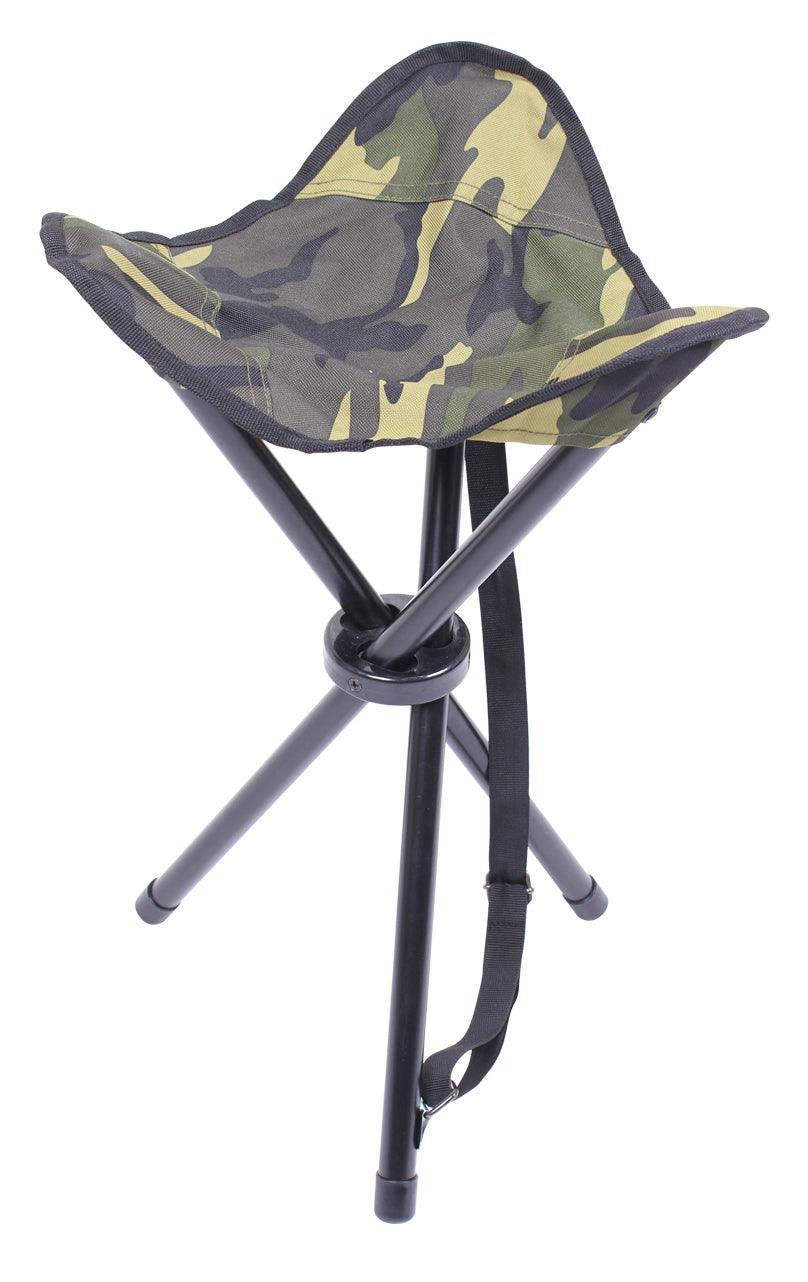 Collapsible Stool With Carry Strap - Tactical Choice Plus