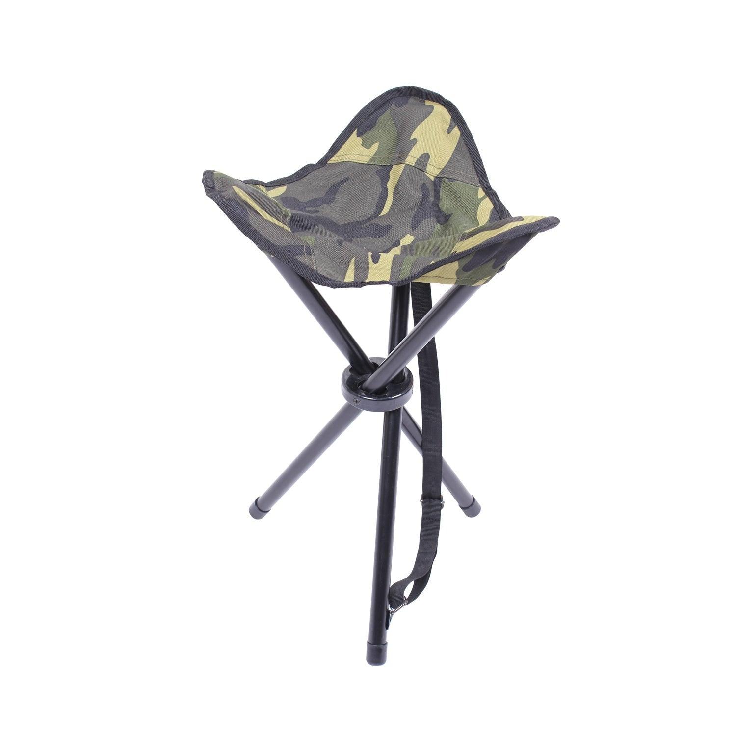 Collapsible Stool With Carry Strap - Tactical Choice Plus