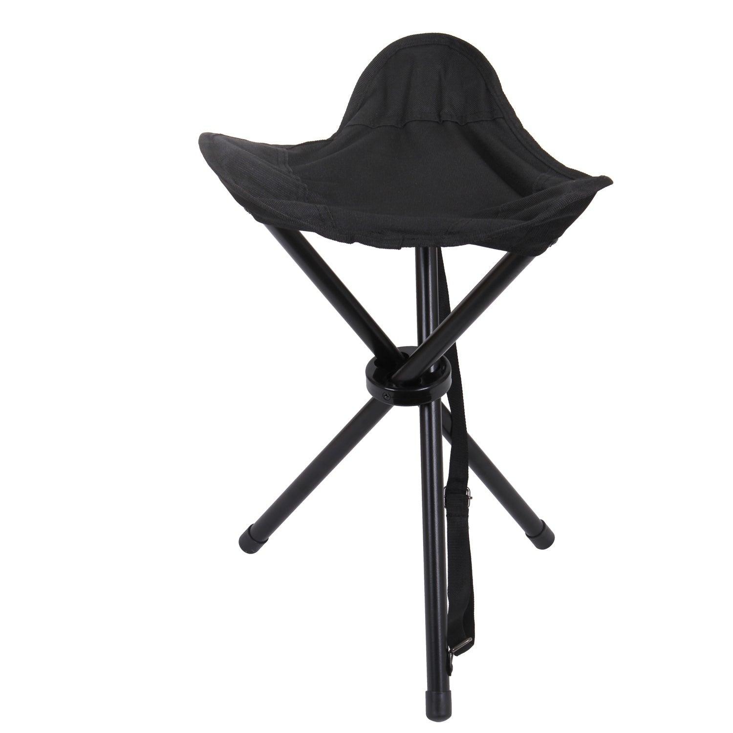 Collapsible Stool With Carry Strap - Tactical Choice Plus