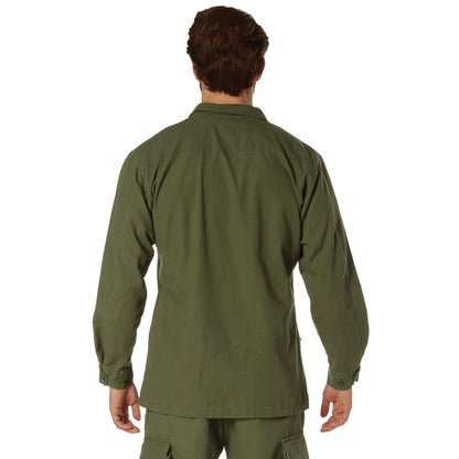Vintage Vietnam Fatigue Rip-Stop Shirt