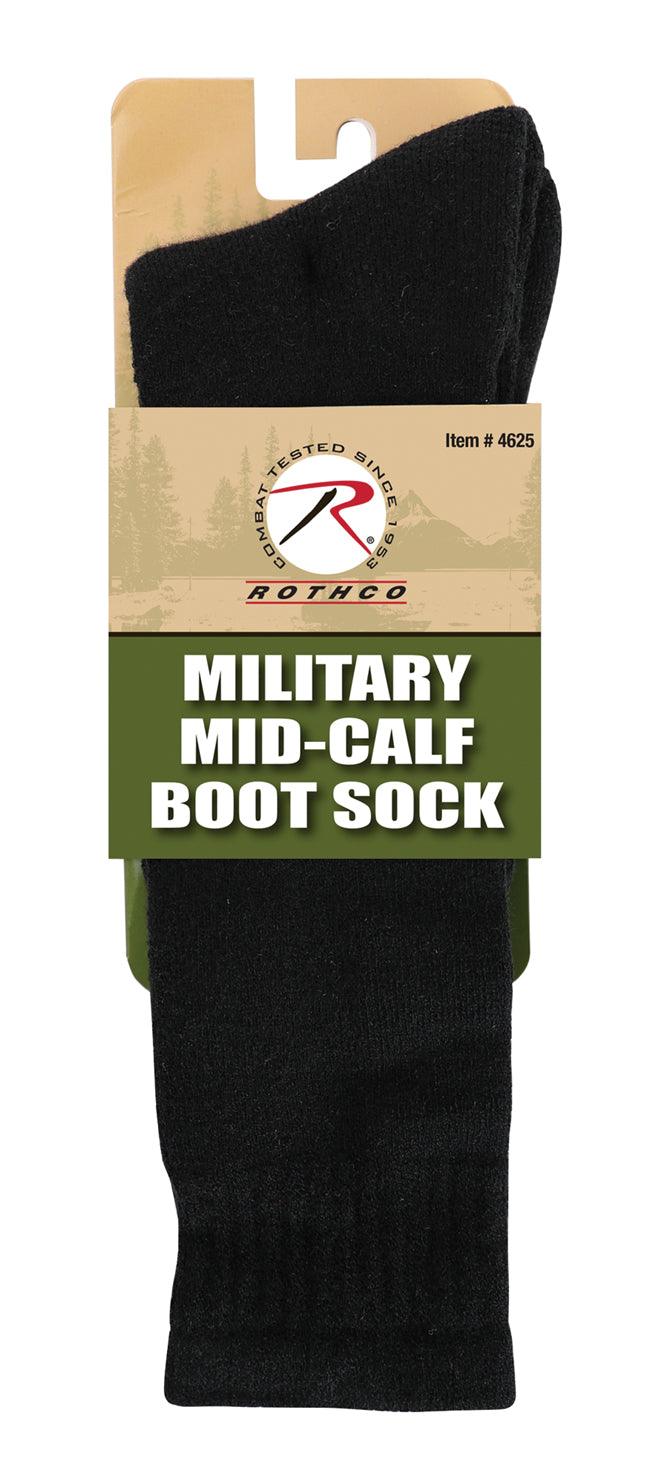 Rothco Mid-Calf Boot Sock - Tactical Choice Plus
