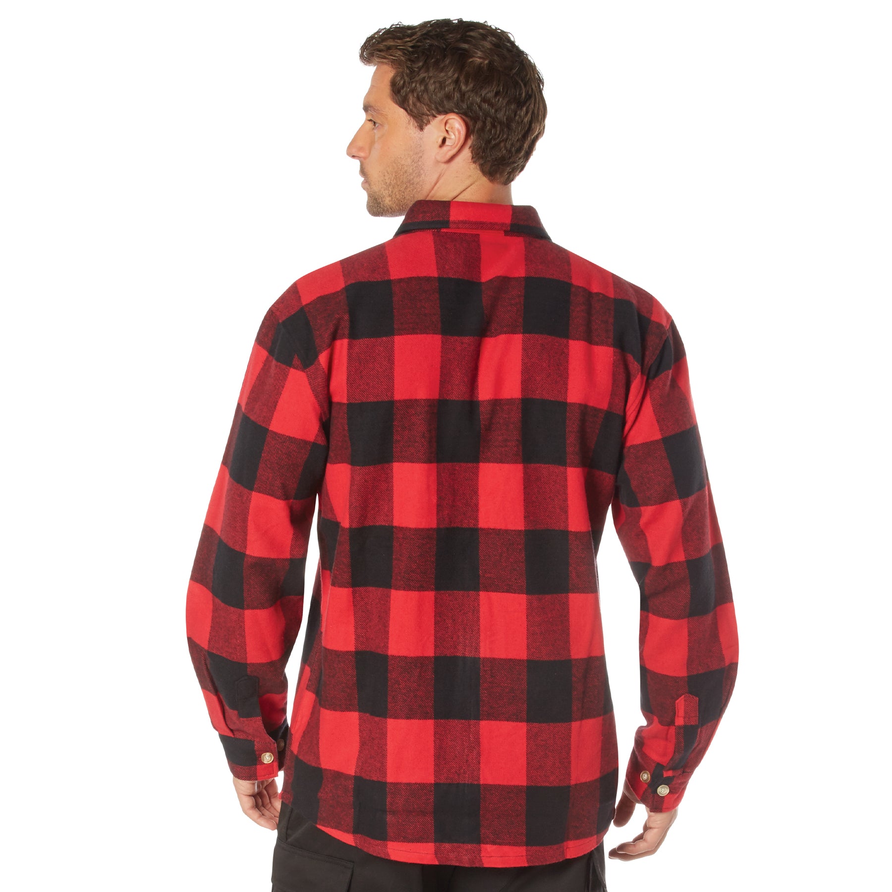 Rothco Extra Heavyweight Buffalo Plaid Flannel Shirt - Tactical Choice Plus