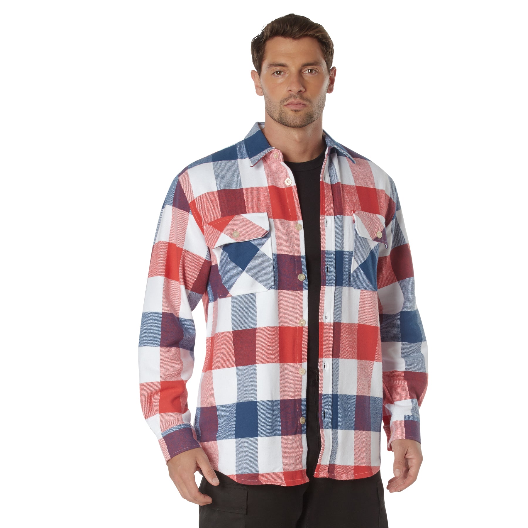 Rothco Extra Heavyweight Buffalo Plaid Flannel Shirt - Tactical Choice Plus