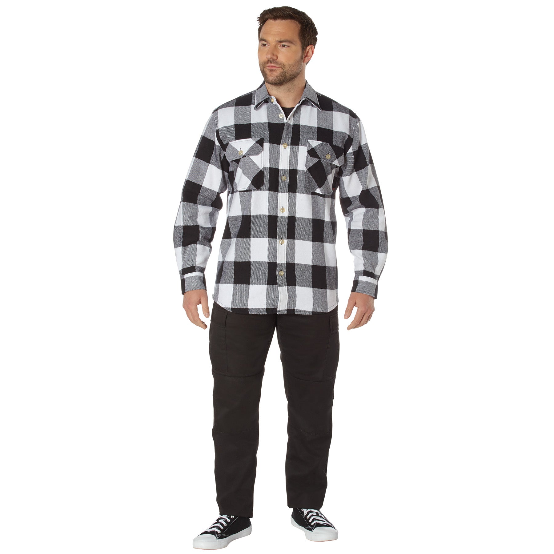 Rothco Extra Heavyweight Buffalo Plaid Flannel Shirt - Tactical Choice Plus