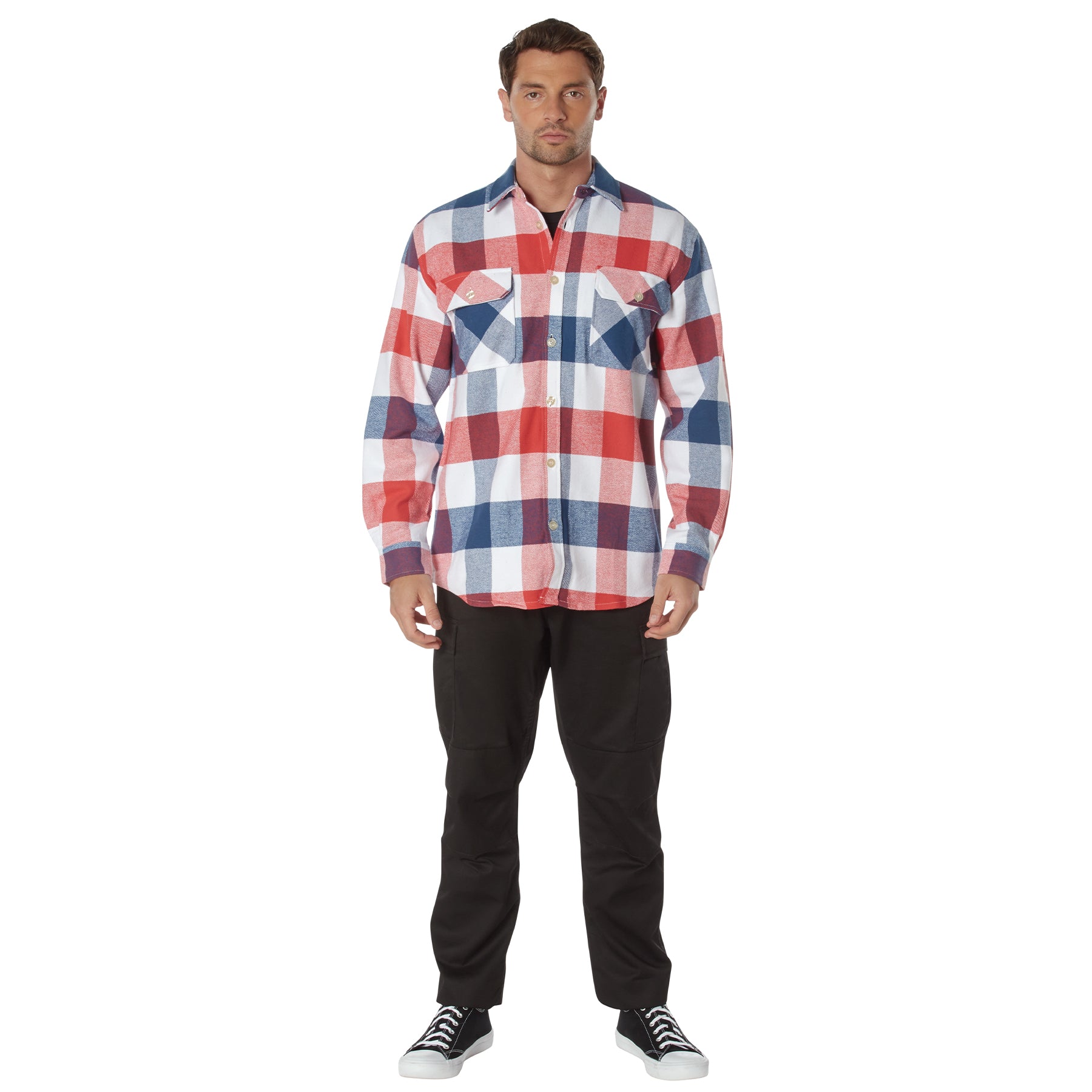 Rothco Extra Heavyweight Buffalo Plaid Flannel Shirt - Tactical Choice Plus