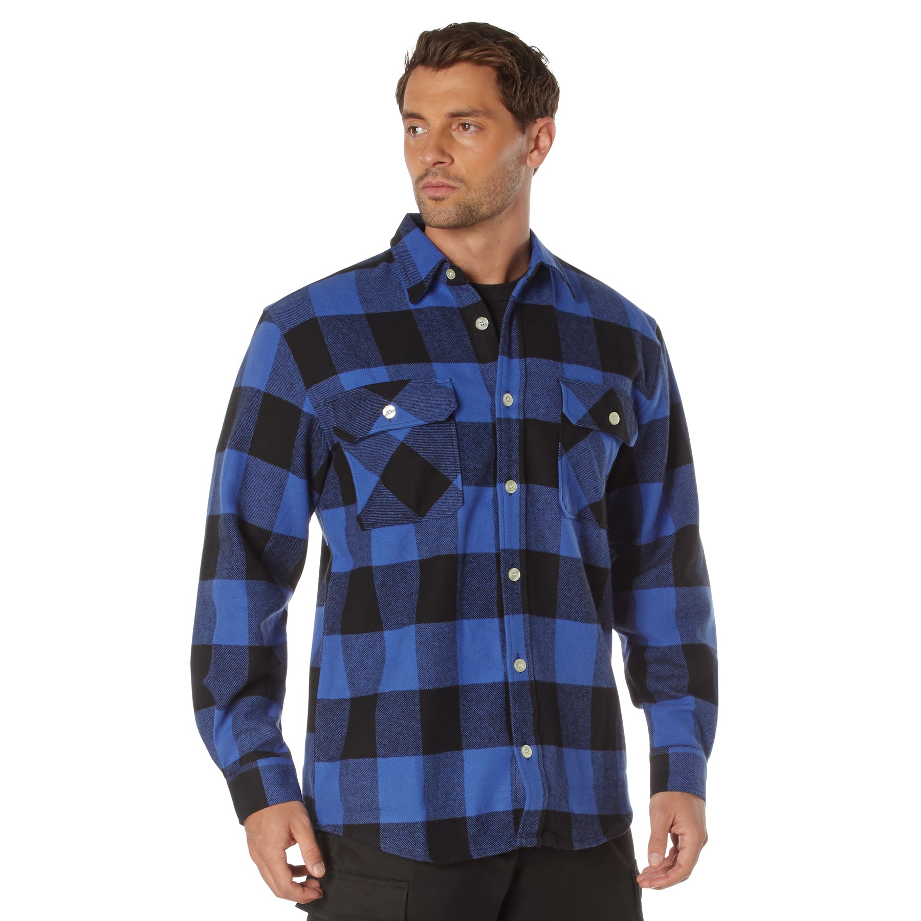 Rothco Extra Heavyweight Buffalo Plaid Flannel Shirt - Tactical Choice Plus