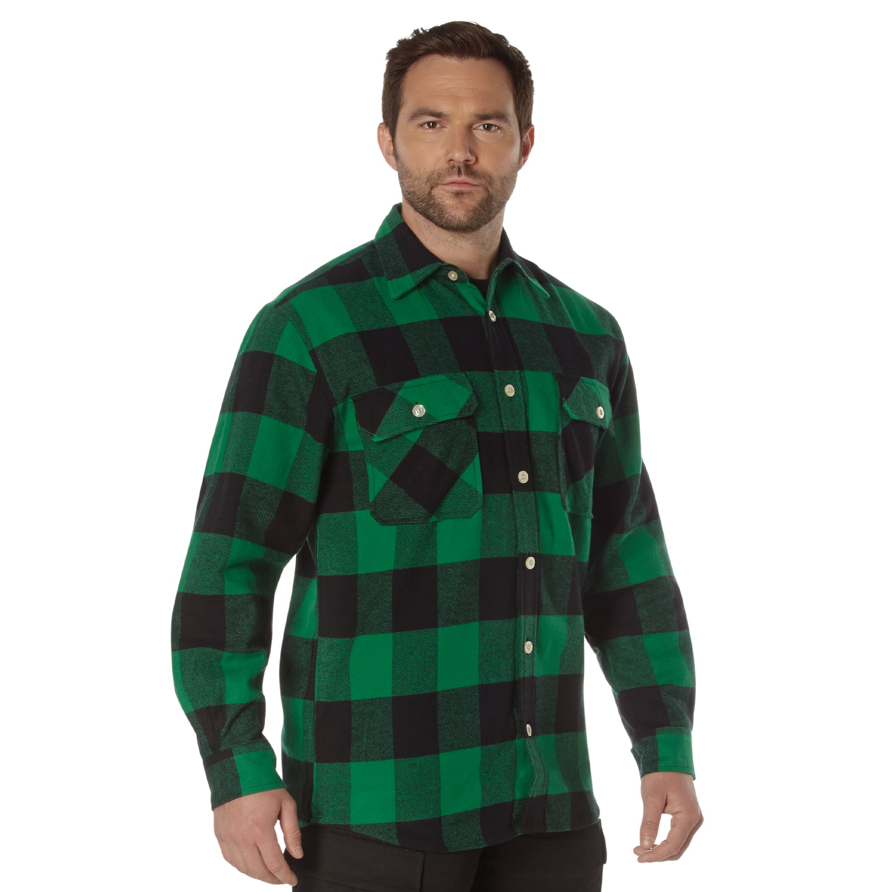 Rothco Extra Heavyweight Buffalo Plaid Flannel Shirt - Tactical Choice Plus