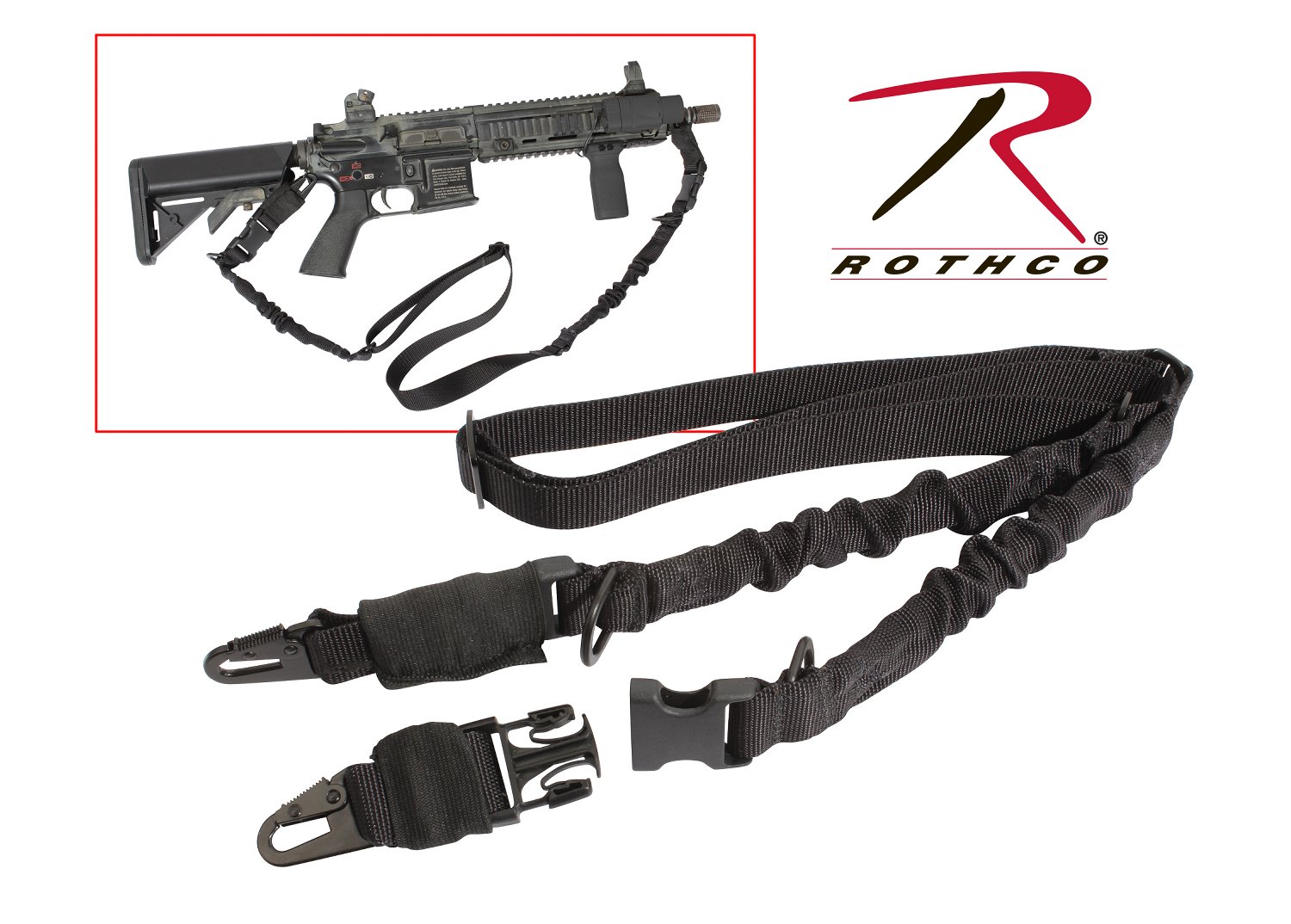 Rothco 2-Point Tactical Sling - Tactical Choice Plus