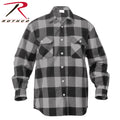 Rothco Heavy Weight Solid Flannel Shirt - Tactical Choice Plus